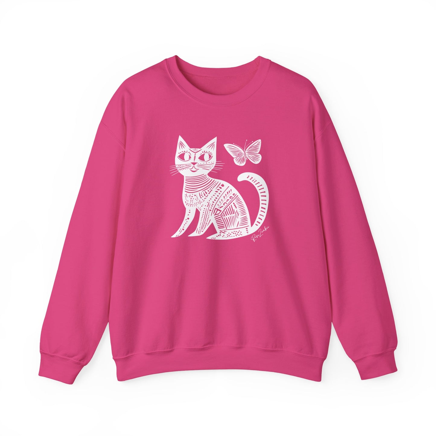 Pull en coton durable - Imprimé de chat