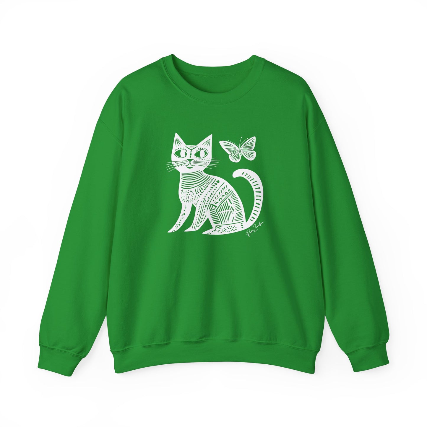 Pull en coton durable - Imprimé de chat