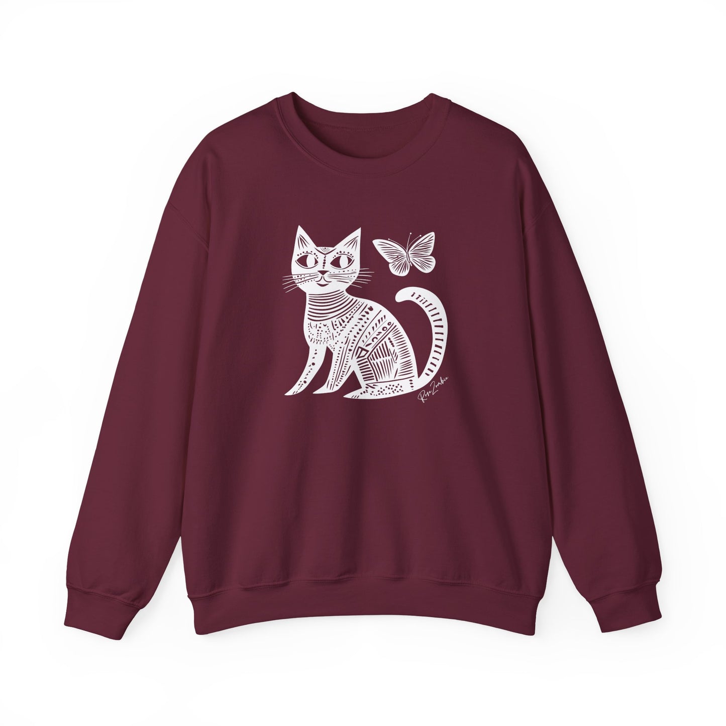 Pull en coton durable - Imprimé de chat