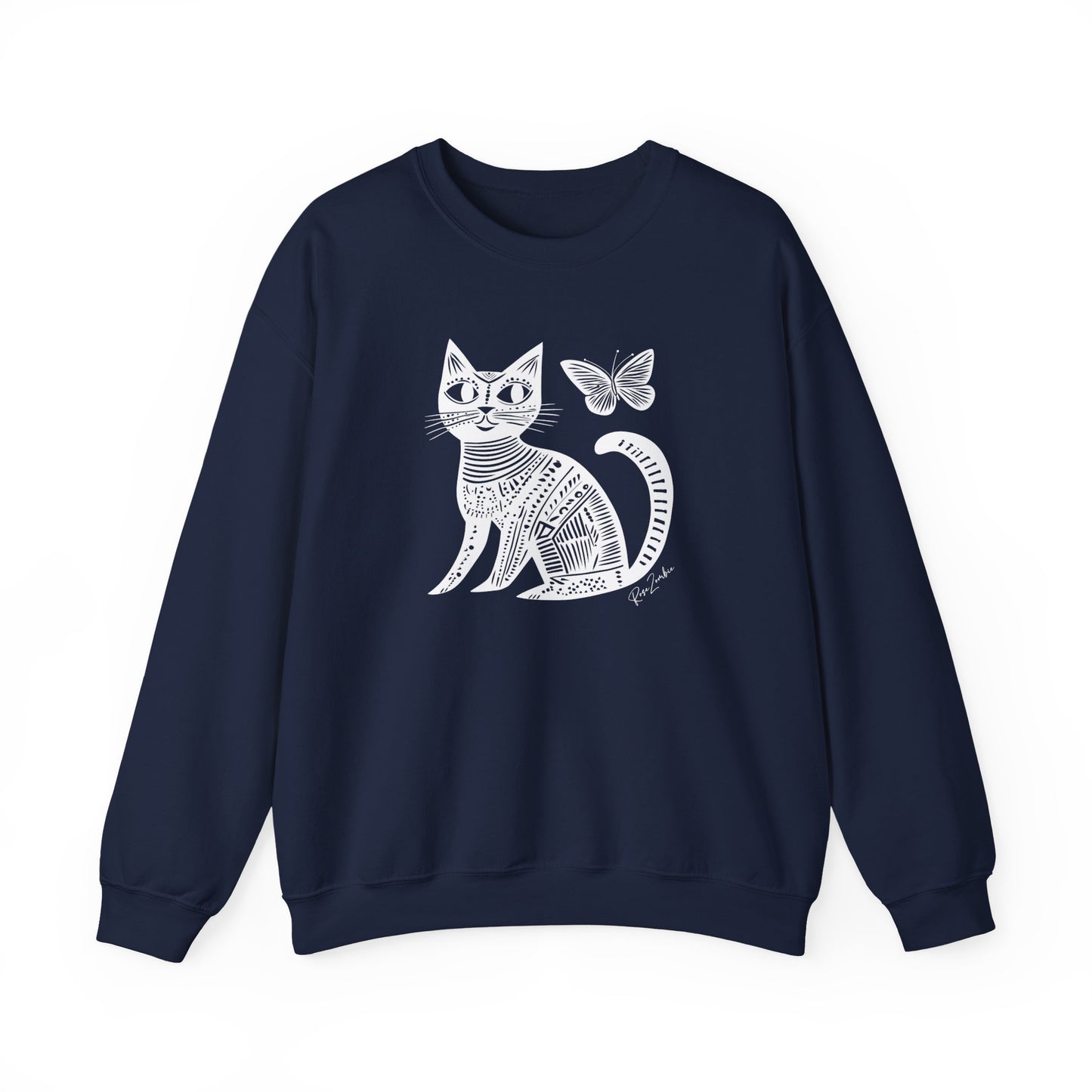 Pull en coton durable - Imprimé de chat