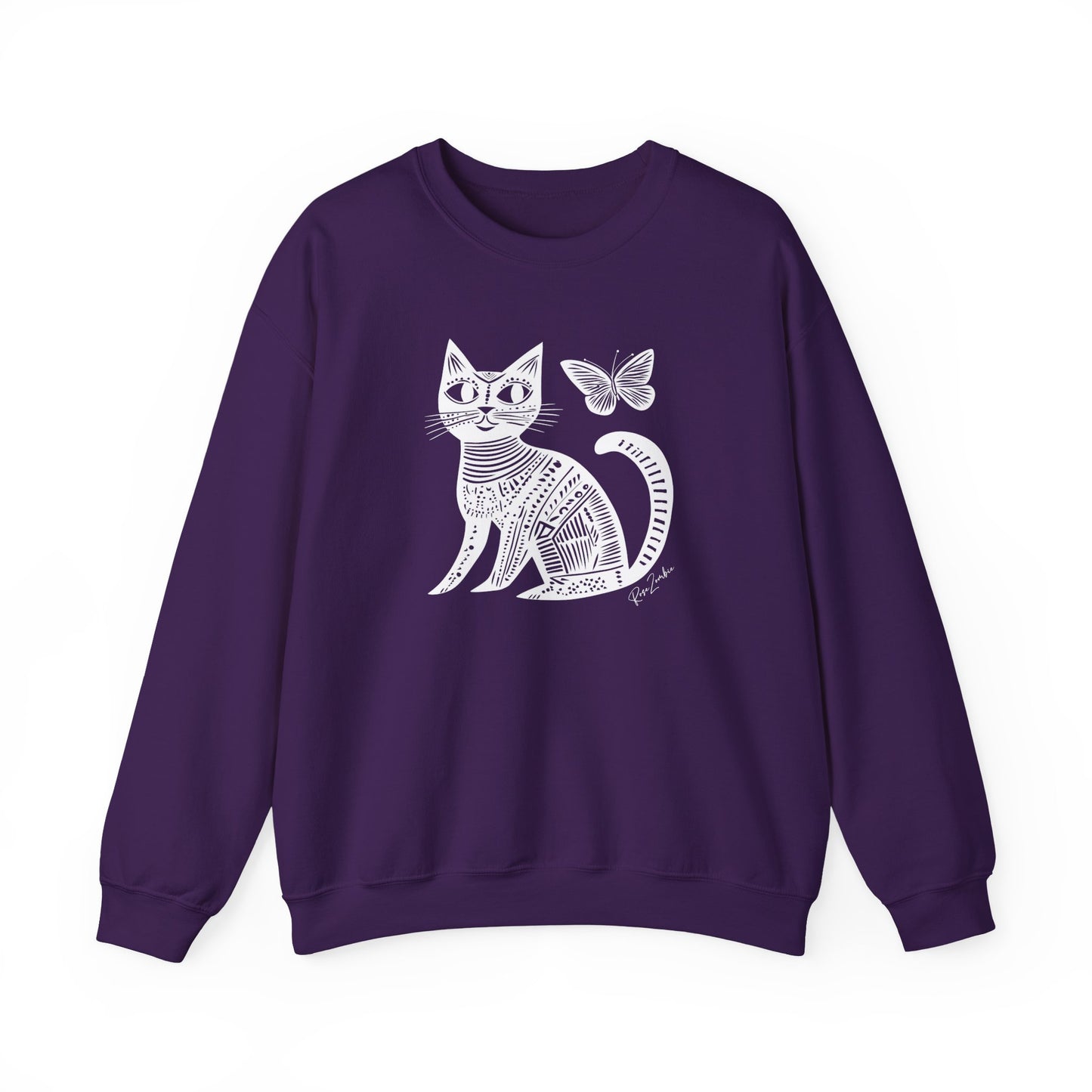 Pull en coton durable - Imprimé de chat