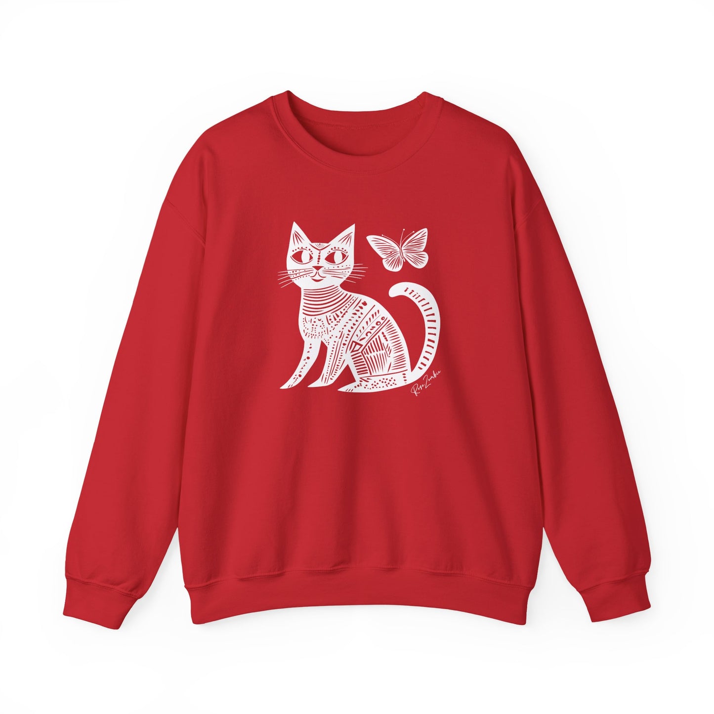 Pull en coton durable - Imprimé de chat
