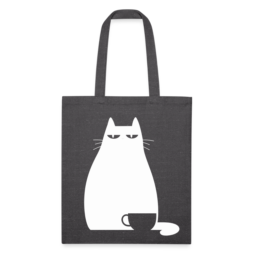 Recycled Tote Bag - charcoal grey