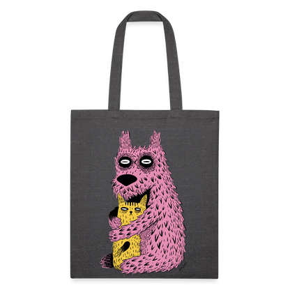 Recycled Tote Bag - charcoal grey