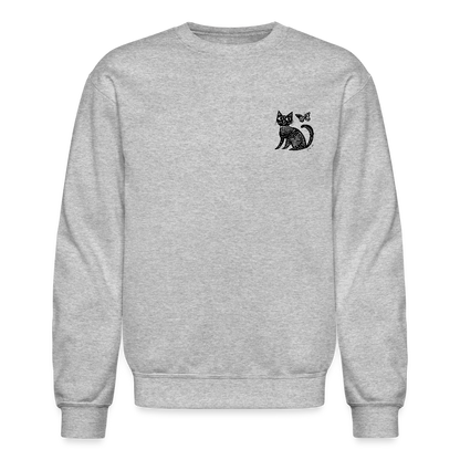 Pull écolo - Motif de chat - rose zombie