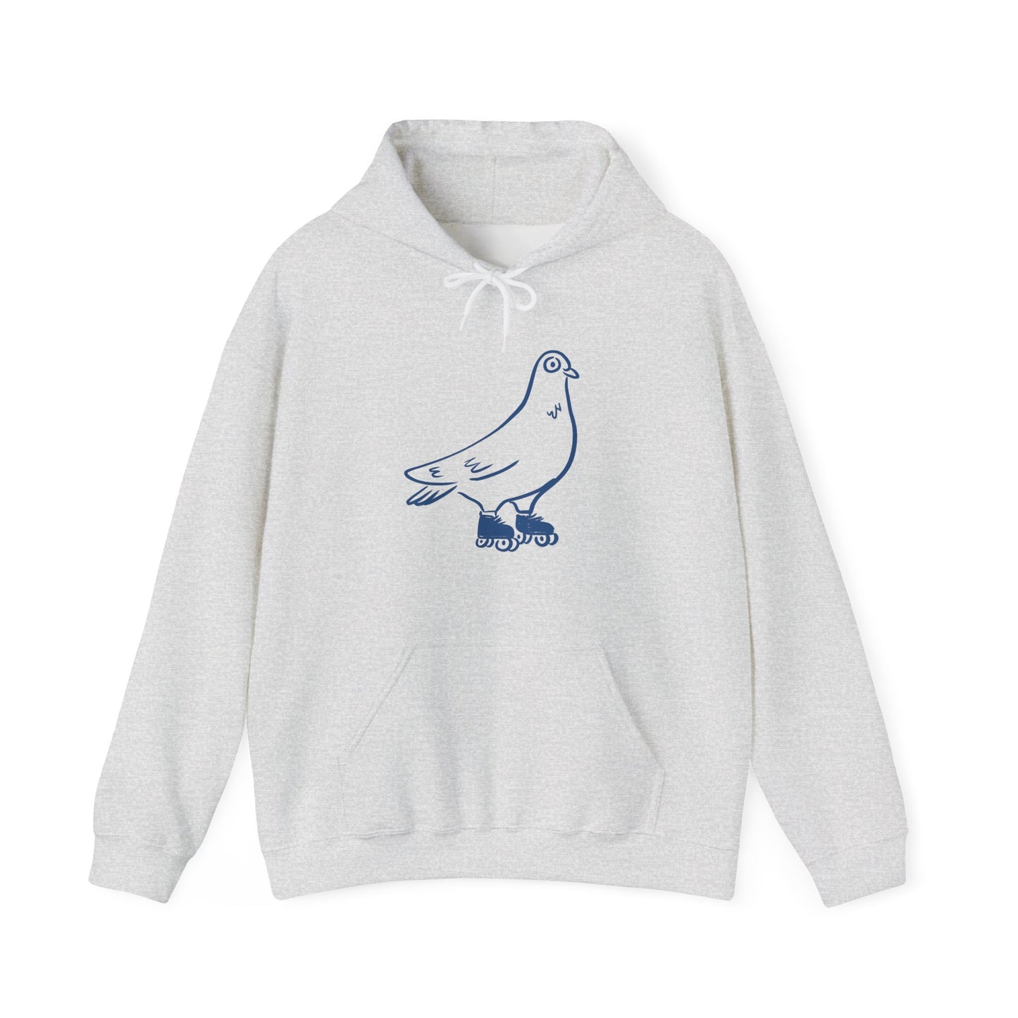 Sweat à capuche en coton durable – Pigeon à roulettes