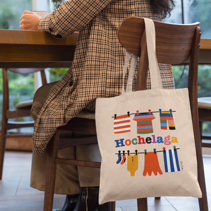 Sac tote coton bio — Corde à linge, Hochelaga Montréal