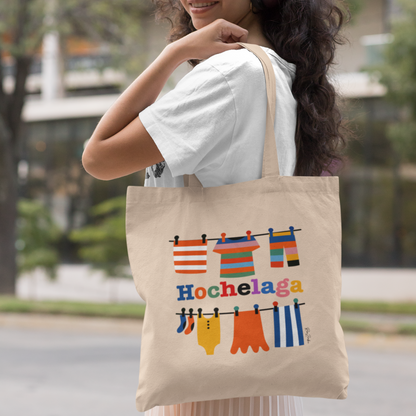 Sac tote coton bio — Corde à linge, Hochelaga Montréal