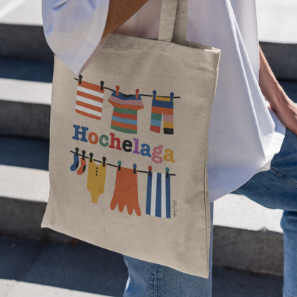 Sac tote coton bio — Corde à linge, Hochelaga Montréal