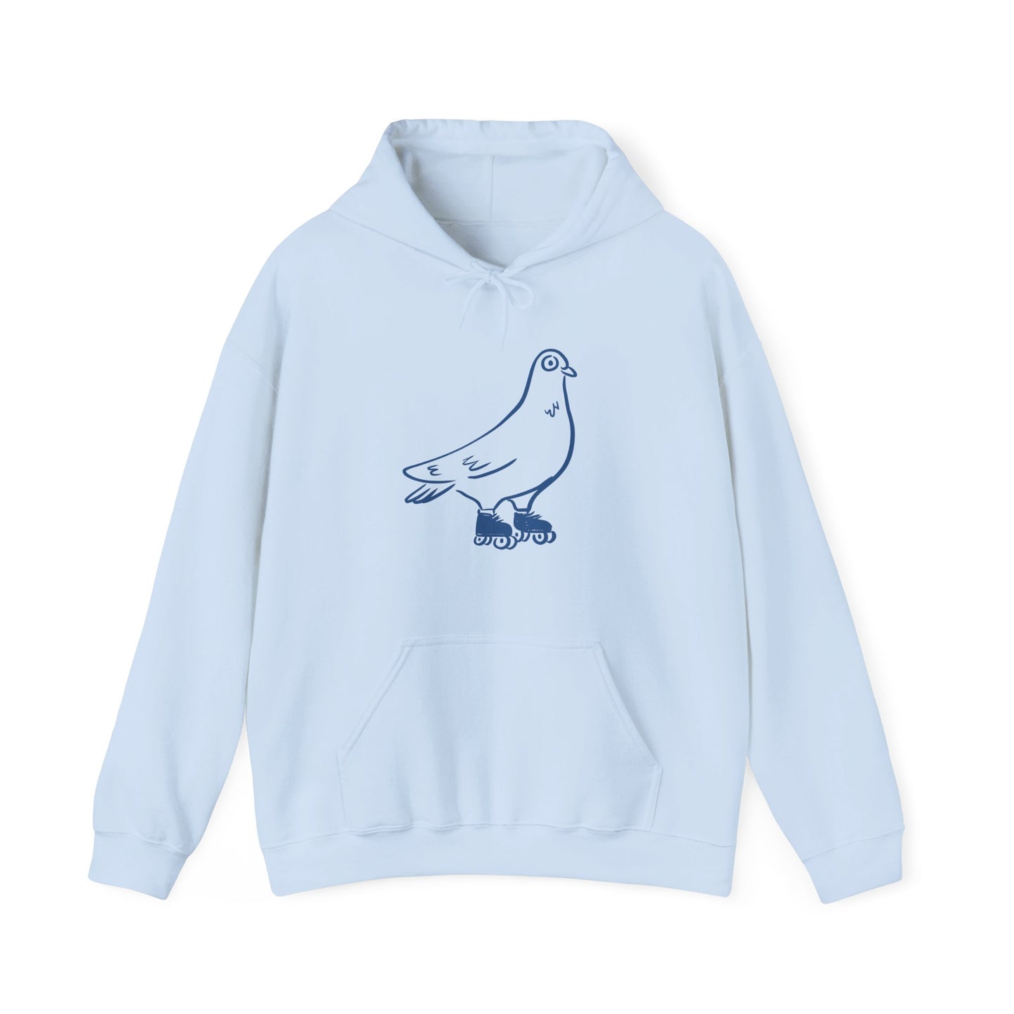 Sweat à capuche en coton durable – Pigeon à roulettes