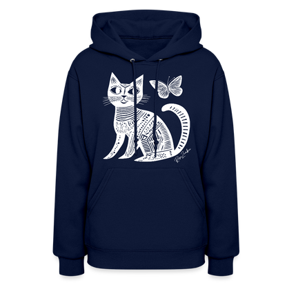 Women's Hoodie - navy