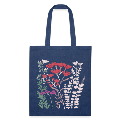 Recycled Tote Bag - heather navy
