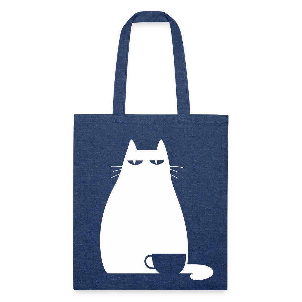 Recycled Tote Bag - heather navy