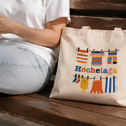 Sac tote coton bio — Corde à linge, Hochelaga Montréal