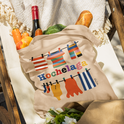 Sac tote coton bio — Corde à linge, Hochelaga Montréal