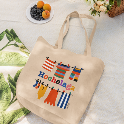Sac tote coton bio — Corde à linge, Hochelaga Montréal