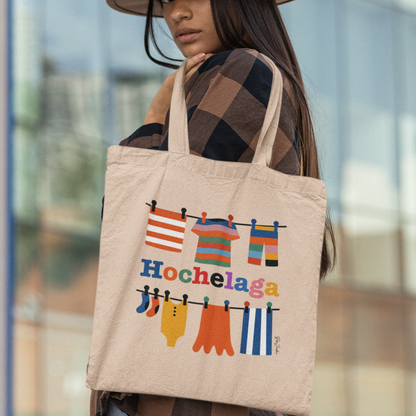 Sac tote coton bio — Corde à linge, Hochelaga Montréal
