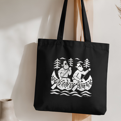 Sac tote en coton bio  — Pêcheurs en Canot