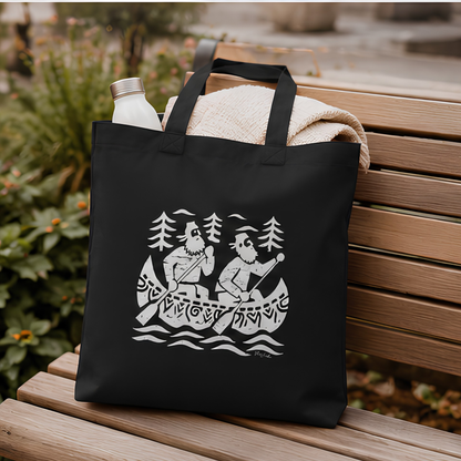Sac tote en coton bio  — Pêcheurs en Canot