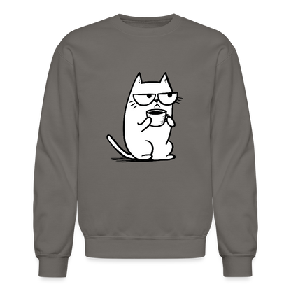 Crewneck Sweatshirt - asphalt gray