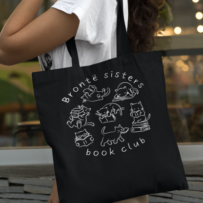 Sac tote en coton éthique - Club de lecture des soeurs Brontë