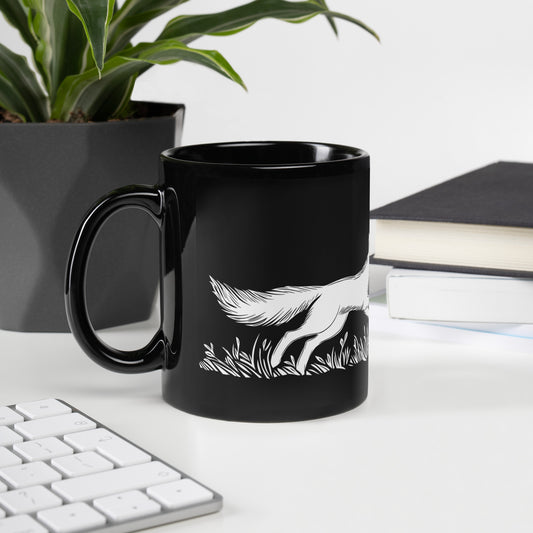 Tasse en céramique Aurora A - Motif bucolique - rose zombie