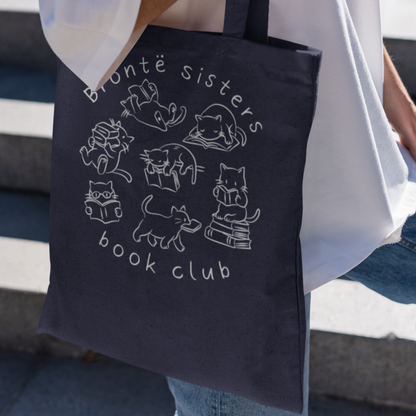 Sac tote en coton éthique - Club de lecture des soeurs Brontë