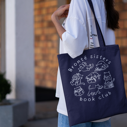 Sac tote en coton éthique - Club de lecture des soeurs Brontë