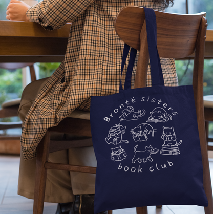 Sac tote en coton éthique - Club de lecture des soeurs Brontë