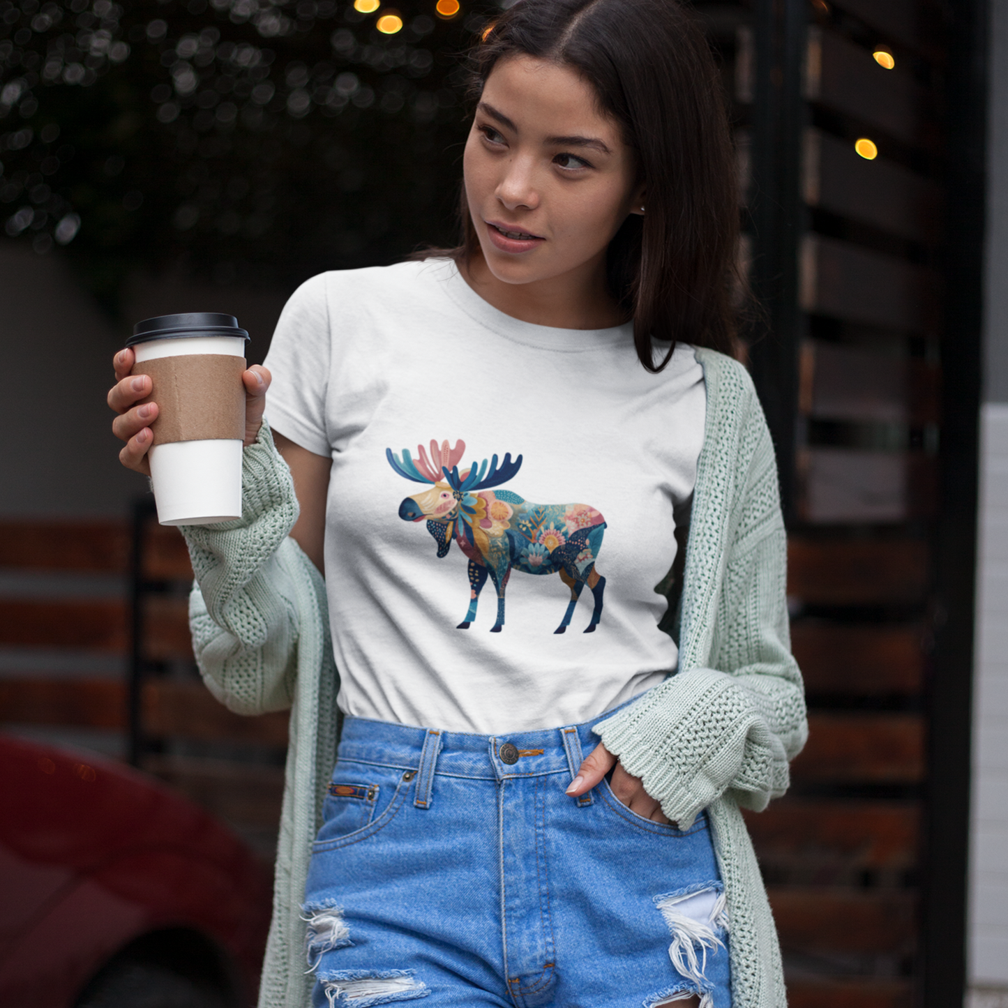 T-shirt en coton recyclé — Orignal botanique