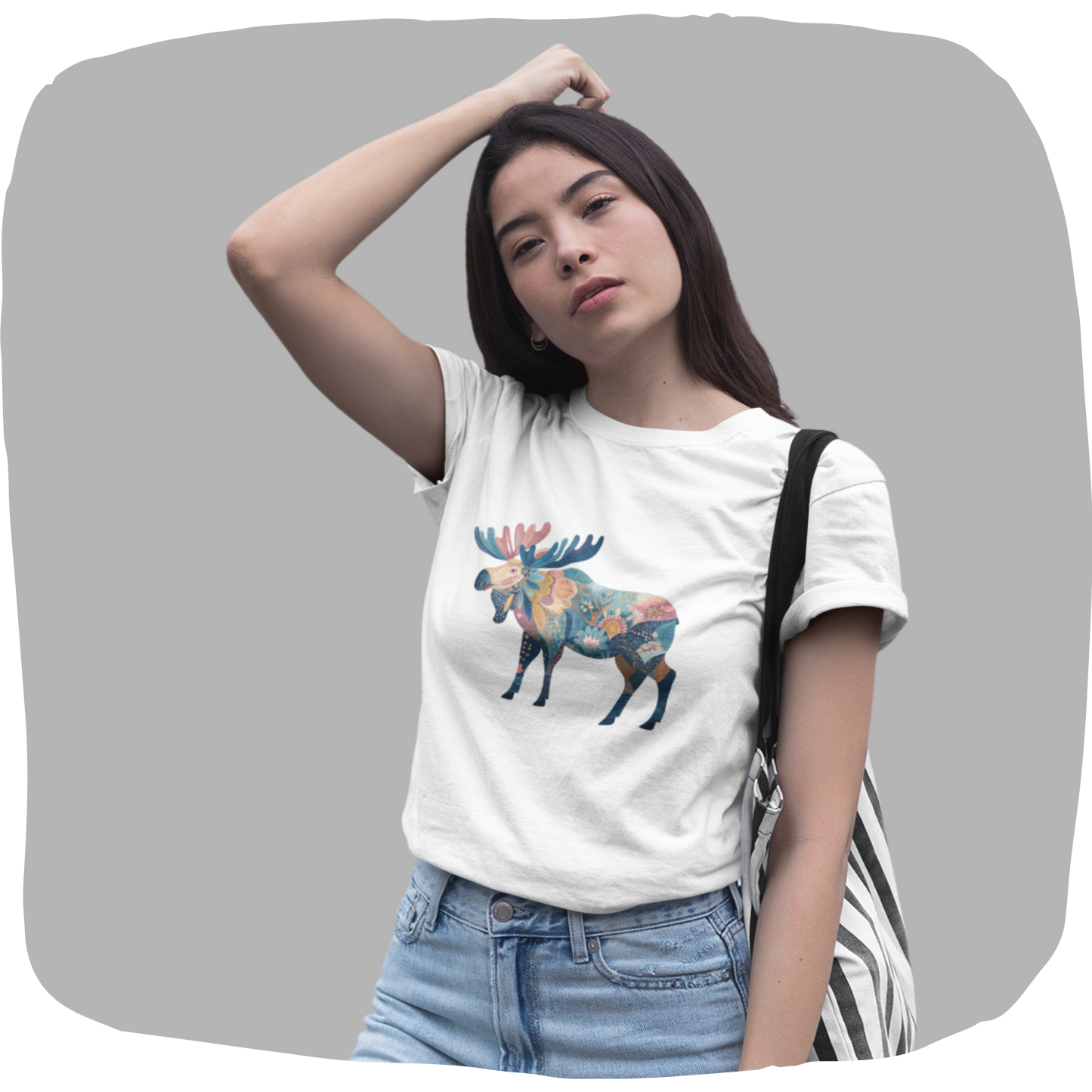 T-shirt en coton recyclé — Orignal botanique
