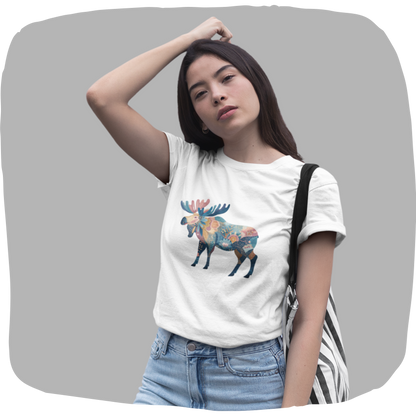 T-shirt en coton recyclé — Orignal botanique