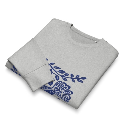 Sweatshirt écolo Camino - Motif d'oiseau - rose zombie