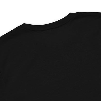 T-shirt en coton recyclé — Chat pirate cache-œil tête de mort,