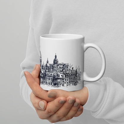 Tasse Marché Bonsecours · Skyline Vieux-Montréal · Souvenir MTL