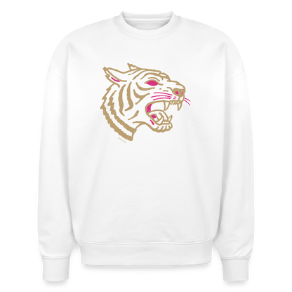 Stanley/Stella Radder Unisex Oversized Organic Sweatshirt - white