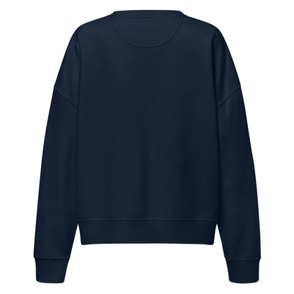 Pull court  en coton bio Foxy - Motif de renard - rose zombie