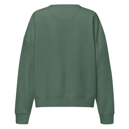 Pull court  en coton bio Foxy - Motif de renard - rose zombie